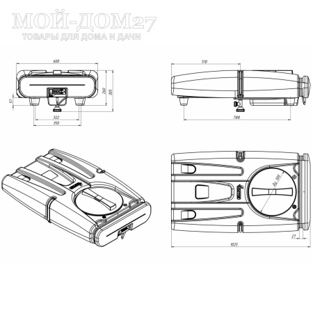 Бак для душа 80 литров с подогревом | Мой-Дом27 | Оснащен электронагревателем 2кВт, обеспечивает быстрый и равномерный нагрев воды в баке.<br>
 Нагрев 80 литров с 10 до 40 градусов примерно за 1,5 часа.<br>
 Цифровое табло покажет текущую температуру и малый уровень воды<br>
В комплектацию входит боковой штуцер для залива воды и душевая лейка.